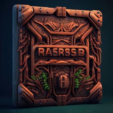 3D модель Ст Hard Reset игра (STL)